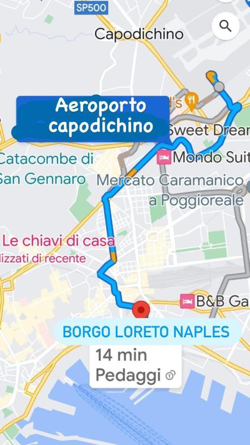 Borgo Loreto Неаполь Экстерьер фото